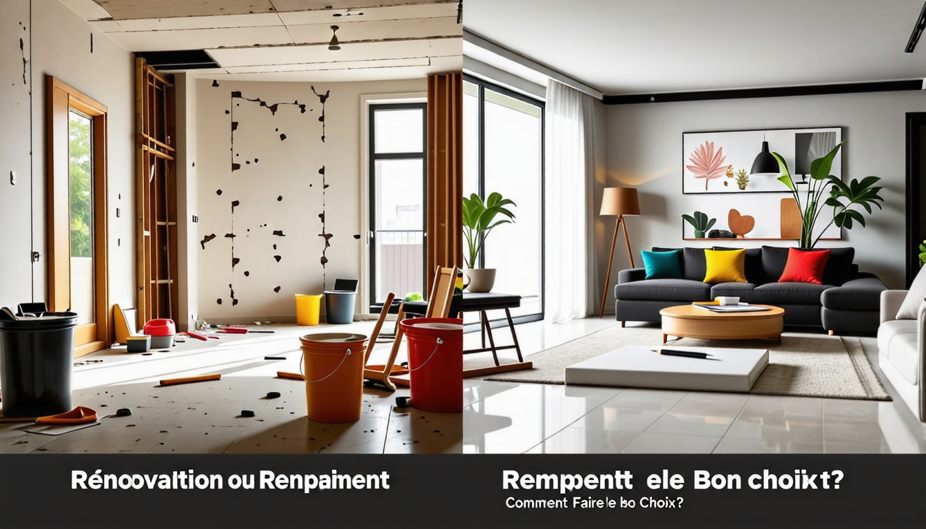 découvrez les critères essentiels pour choisir entre la rénovation et le remplacement de vos installations. notre guide vous aide à peser le pour et le contre, afin que vous preniez la meilleure décision pour votre projet et votre budget.